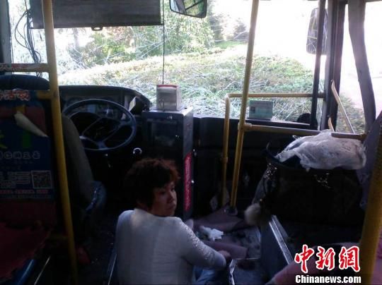 哈爾濱兩輛公交車相撞致名21乘客入院 解培華 攝 哈爾濱兩輛公交車相撞致名21乘客入院 解培華 攝
