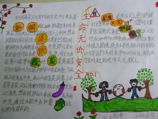 小學(xué)一年級安全知識手抄報大全