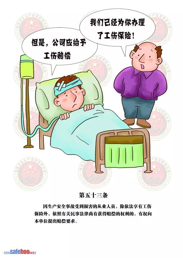 新中華人民共和國安全生產(chǎn)法第五十三條圖文版