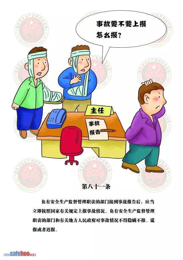 新中華人民共和國安全生產法第八十一條圖文版
