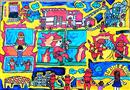 繪畫作品：我是消防員