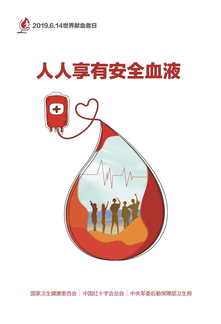 2019年世界者獻(xiàn)血日宣傳海報(bào)