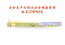 安全生產與職業安全健康管理體系