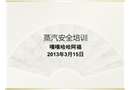 蒸汽安全培訓