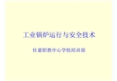 工業鍋爐運行與安全技術