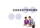 企業(yè)安全標準化建設
