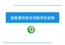 危險源識別與風險評估說明