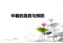 中暑的急救與預防